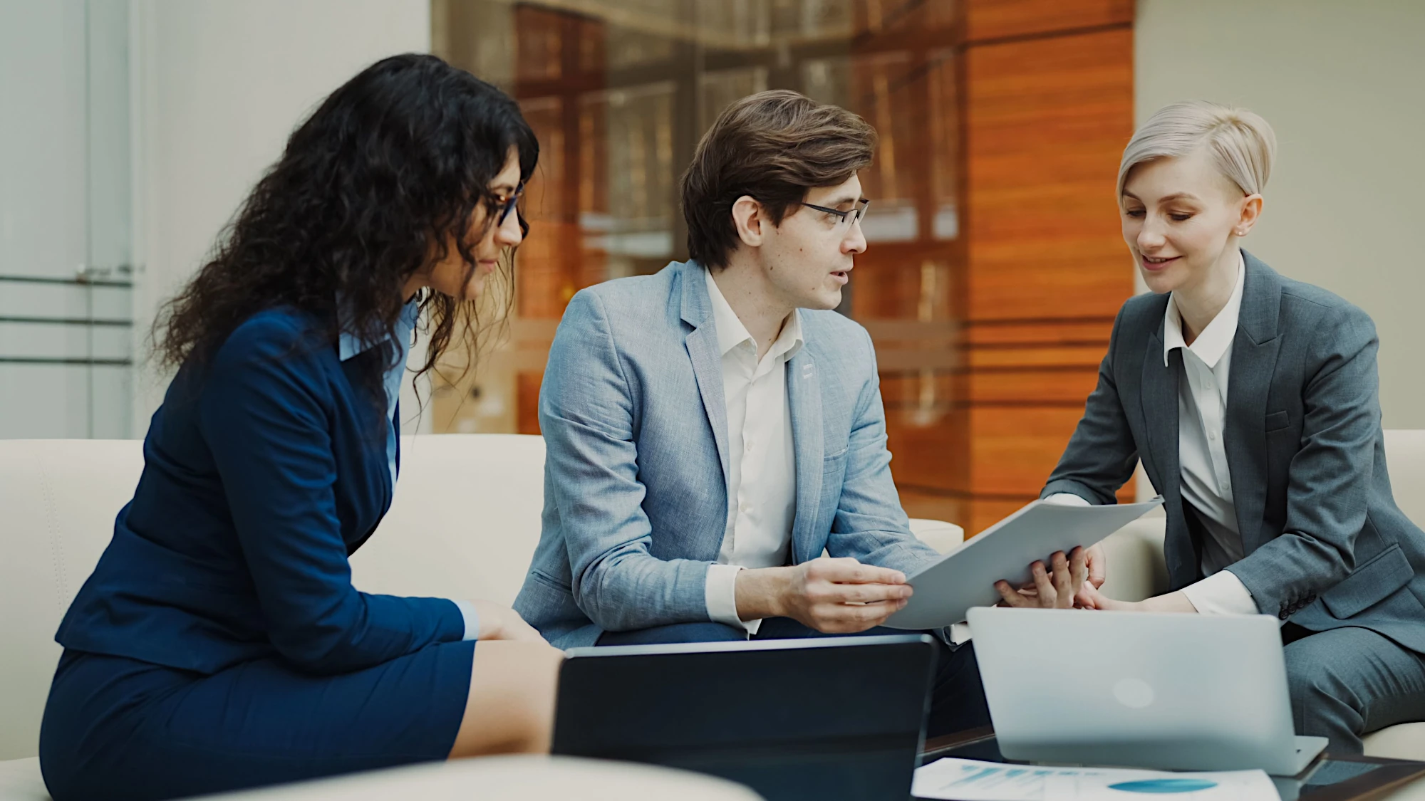 A network of professionals collaborating